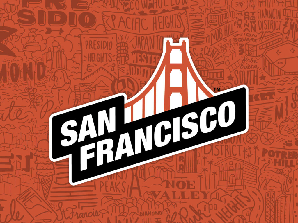 Refreshed San Francisco Travel Association logo